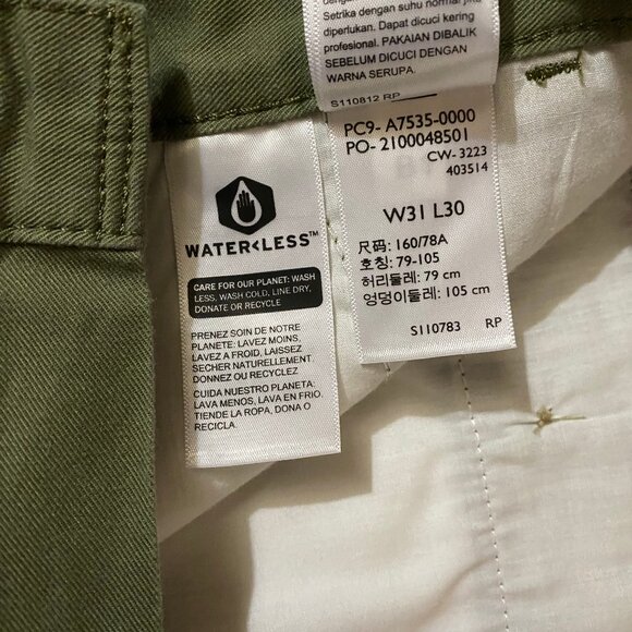 Levi's Premium Pleated Wide Leg Trousers 31 - Picture 14 of 14